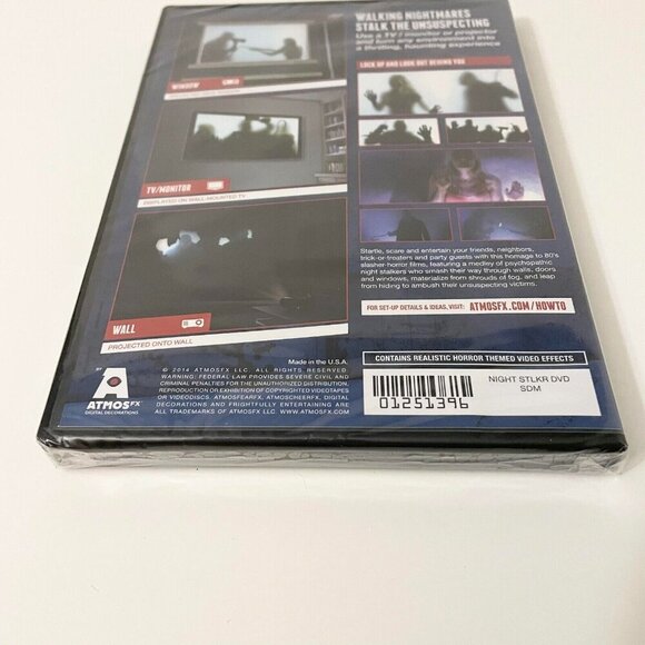 Night Stalkers DVD AtmosFear FX Halloween Damaged Case - Picture 6 of 16